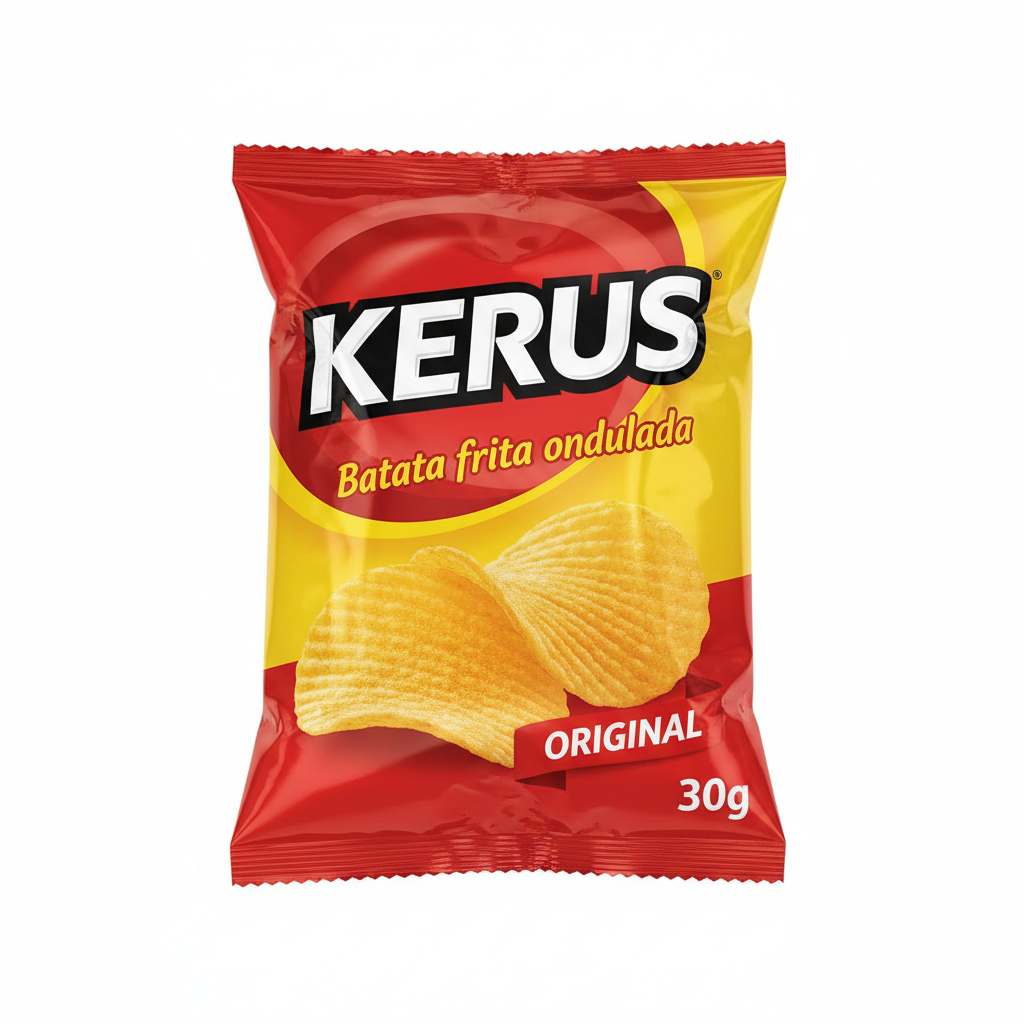 Batata frita ondulada kerus original 30g