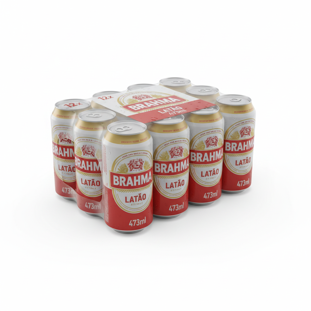 Brahma latão 12x473ml