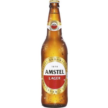 Cerveja amstel garrafa 600ml
