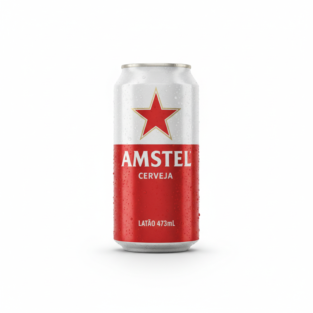 Cerveja amstel latão 473ml