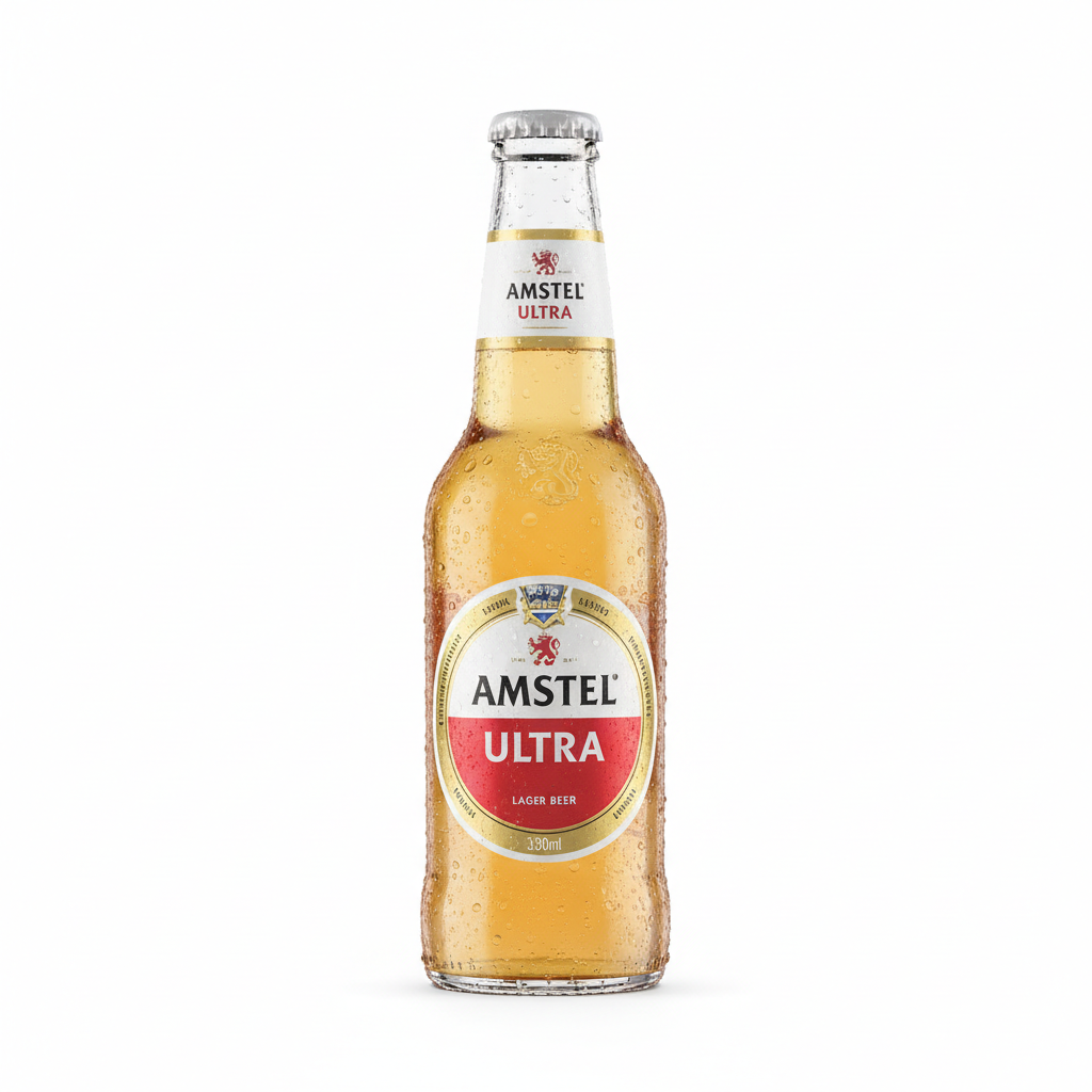 Cerveja amstel ultra long neck 330ml