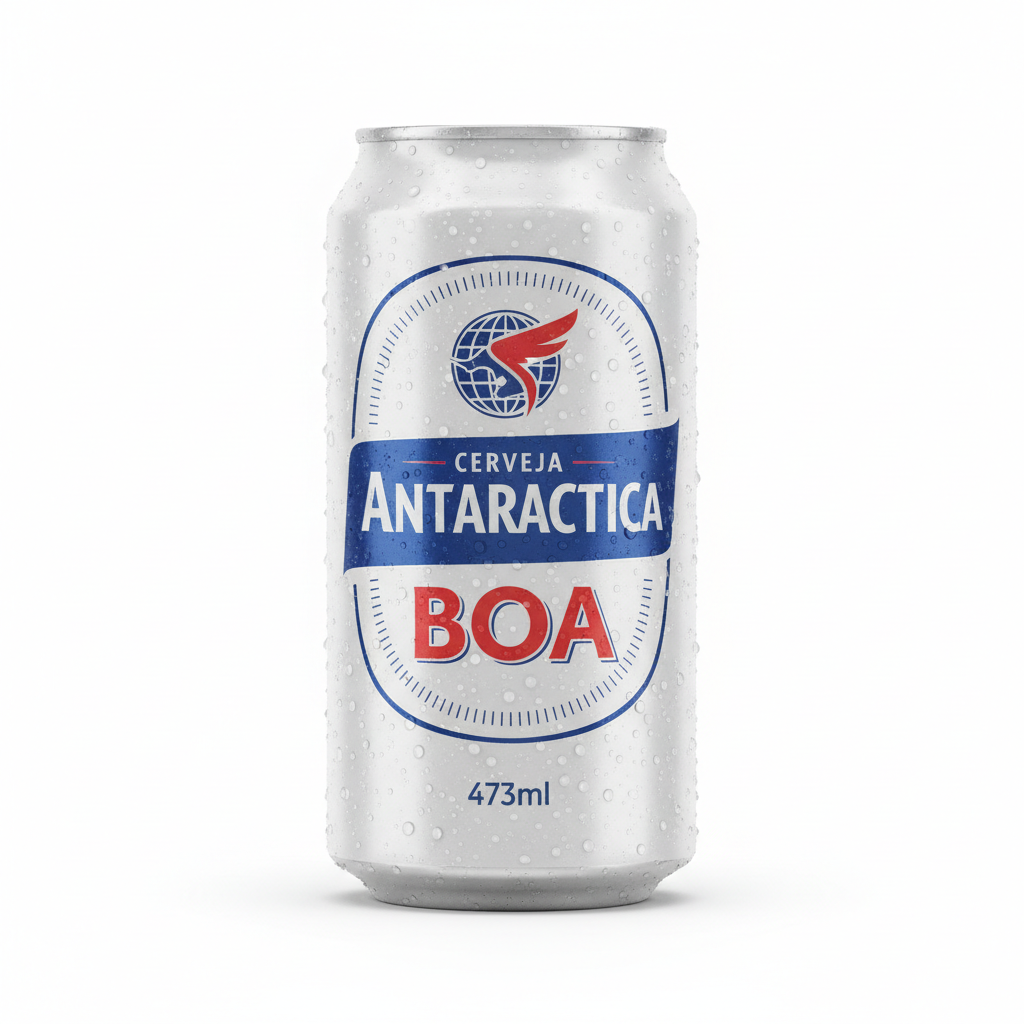 Cerveja Antarctica Boa latão 473ml