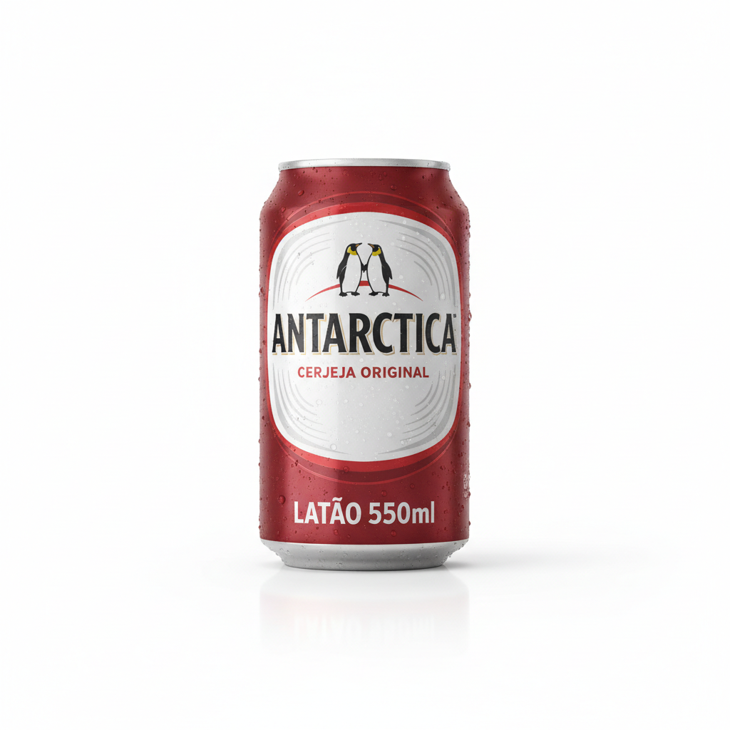 Cerveja Antarctica latão 550ml