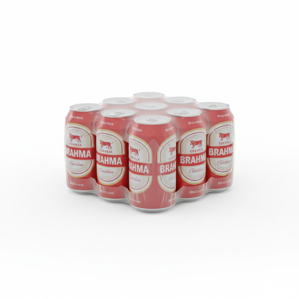 Cerveja Brahma lata 18x350ml