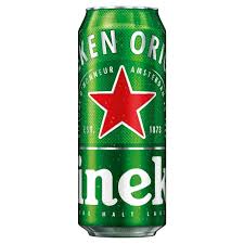Cerveja heineken 473ml latão