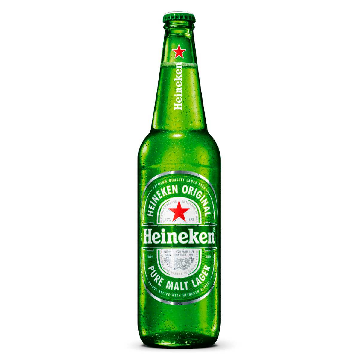 Cerveja heineken garrafa 600ml