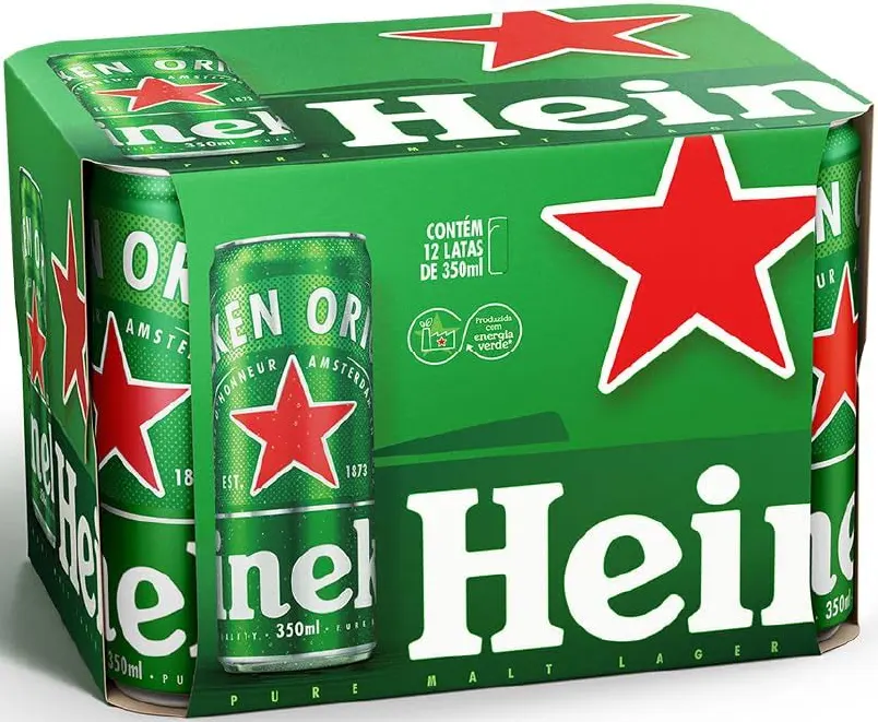 cerveja heineken lata 12x350ml