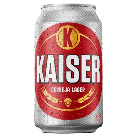 Cerveja kaiser lata 350 ml